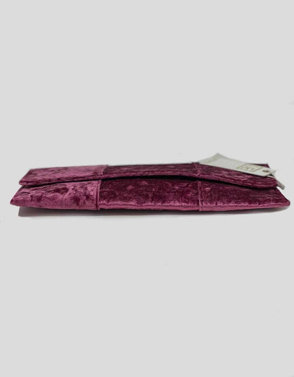 Urban Expressions Lavender Velvet Clutch Bag