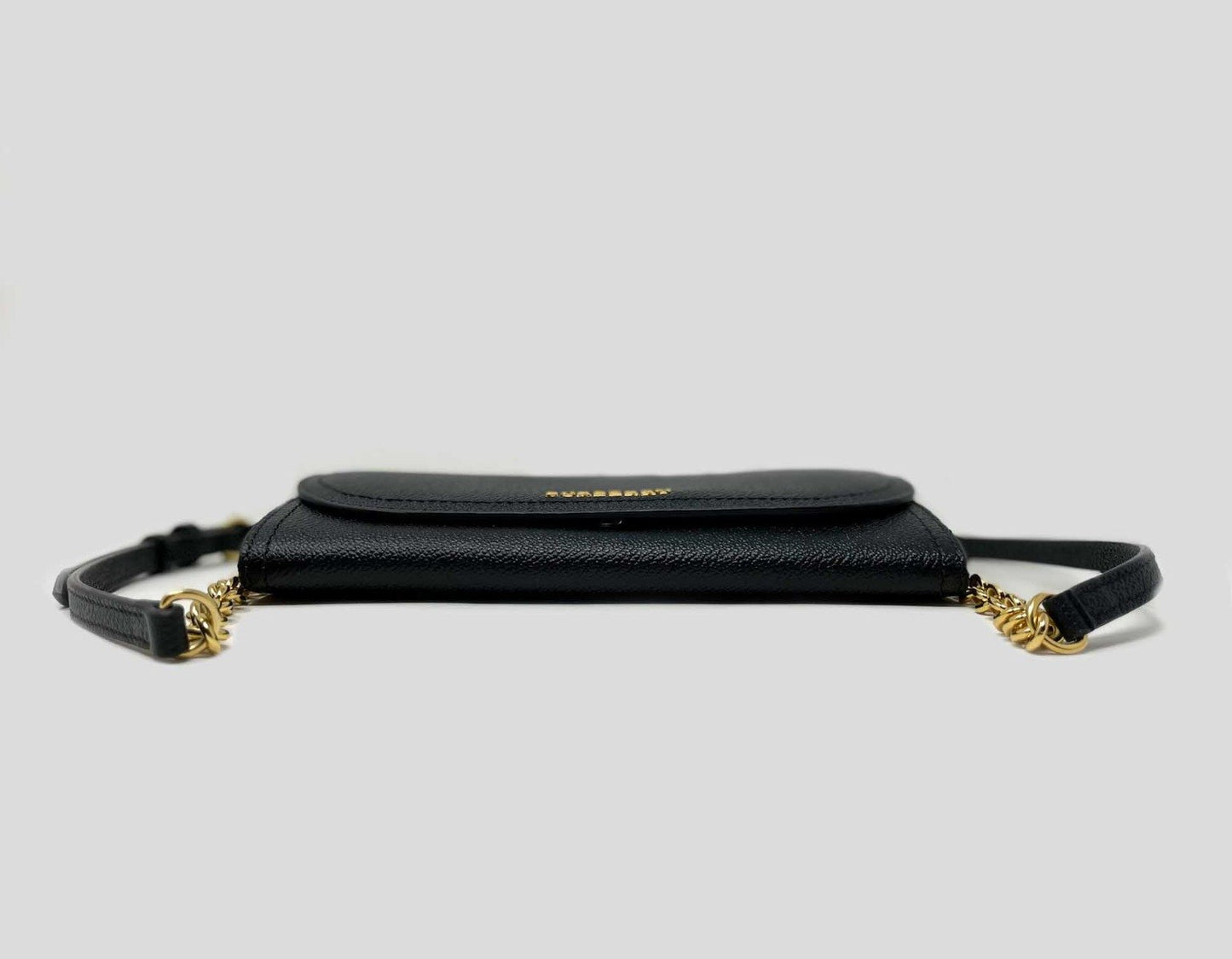 Burberry Henley Black Leather Crossbody Bag