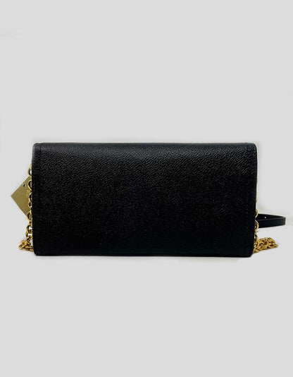 Burberry Henley Black Leather Crossbody Bag