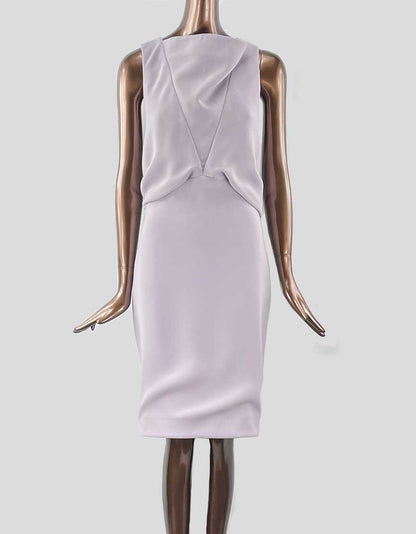 Balenciaga Sheath Dress With Layers In Back Size M US8 Fr40 LuxAnthropy Balenciaga Sheath Dress With Layers In Back Size M US8 Fr40 LuxAnthropy