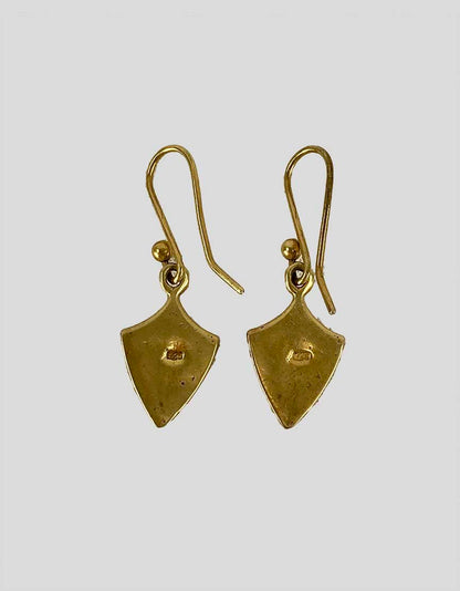 Kate Lindsay Gold Colored Earrings