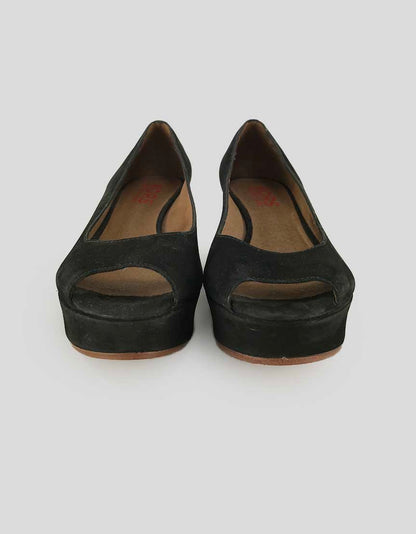 KORS MICHAEL KORS Peep Toe Wedges - 6.5M US