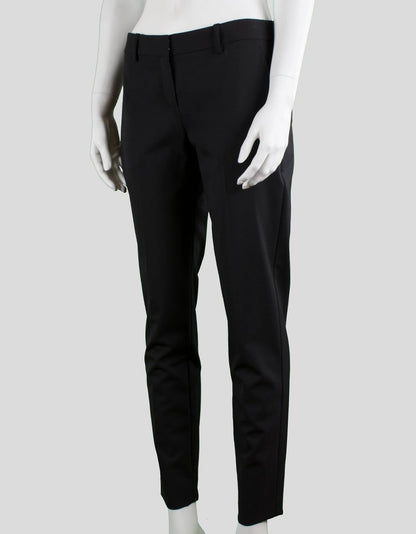 Theory Testra Classic Light Weight Wool Flat Front Pants - 2 US