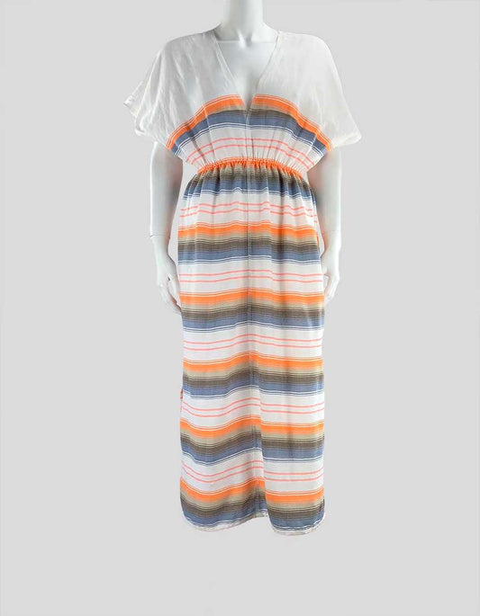 Lemlem Three Quarter Length Sleeveless Coverup Size Medium