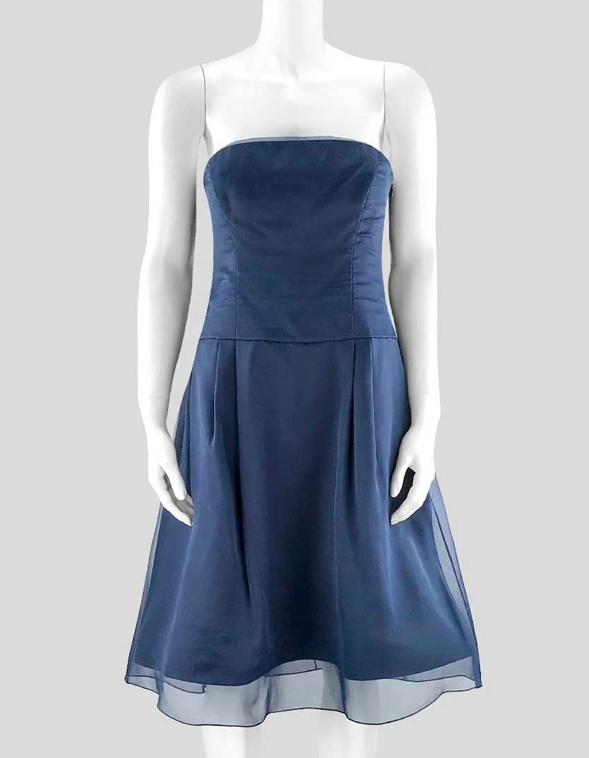 RALPH LAUREN BLACK LABEL Strapless Cocktail Dress - 4 US