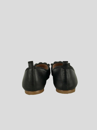 MARC JACOBS Black Leather Flats - 7 US | 37 IT