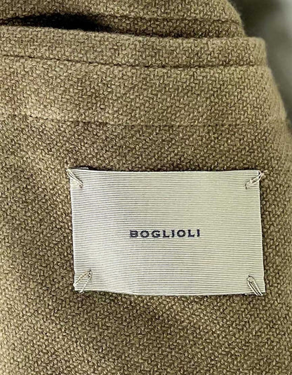 Boglioli Men's Deconstructed K Jacket Sport Coat In Cashmere Size 38 US