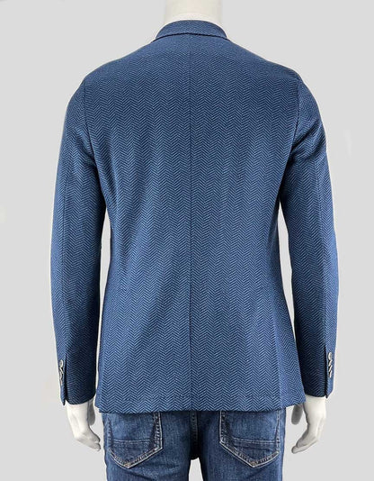 Sartoria Latorre Men's Weave Sport Coat With Notched Lapel US 40 It 50