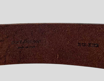 DOLCE & GABBANA Men's Belt - 36 US