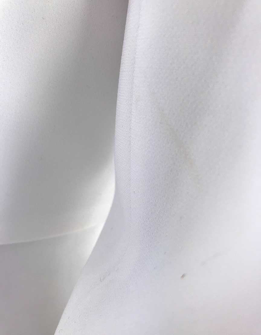 Mugler White Cutout Design Ponte Midi Dress 36 It