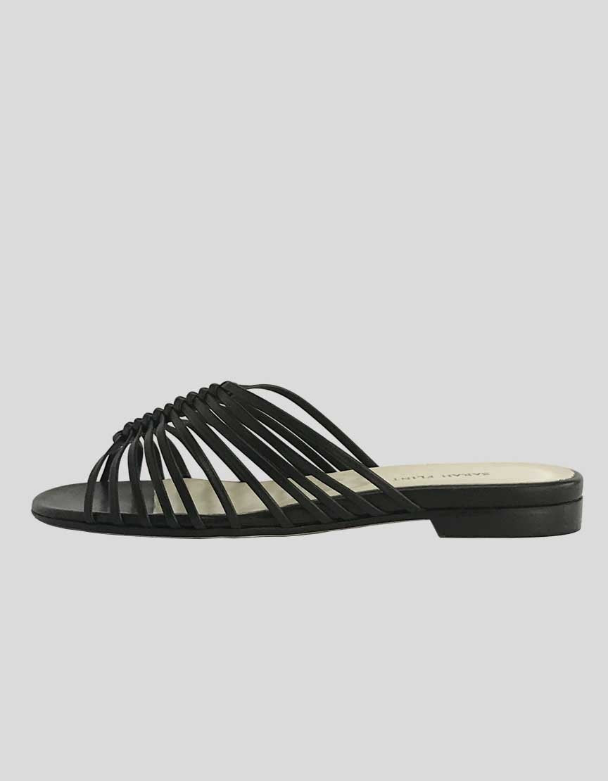 Sarah Flint Cypress Black Slide Sandal 35 It