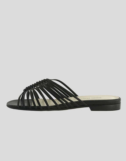 Sarah Flint Cypress Black Slide Sandal 35 It