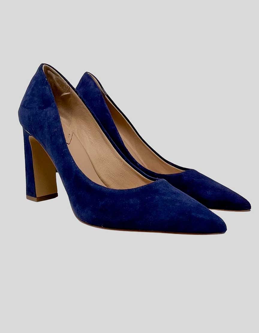 ALDO Seirith Pumps in Blue Suede - 7 US