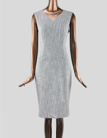 RW & Co grey shift dress - 6 US