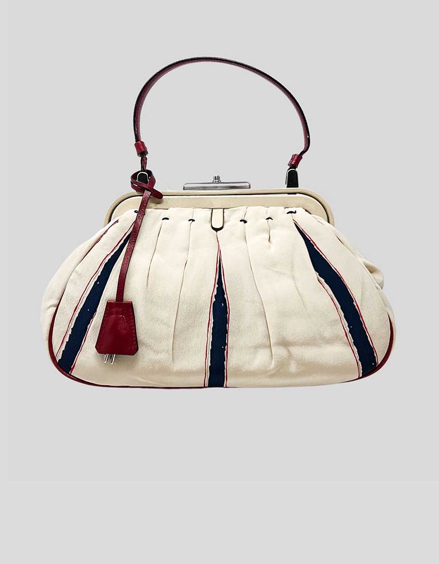 PRADA Vintage Crepe Handbag