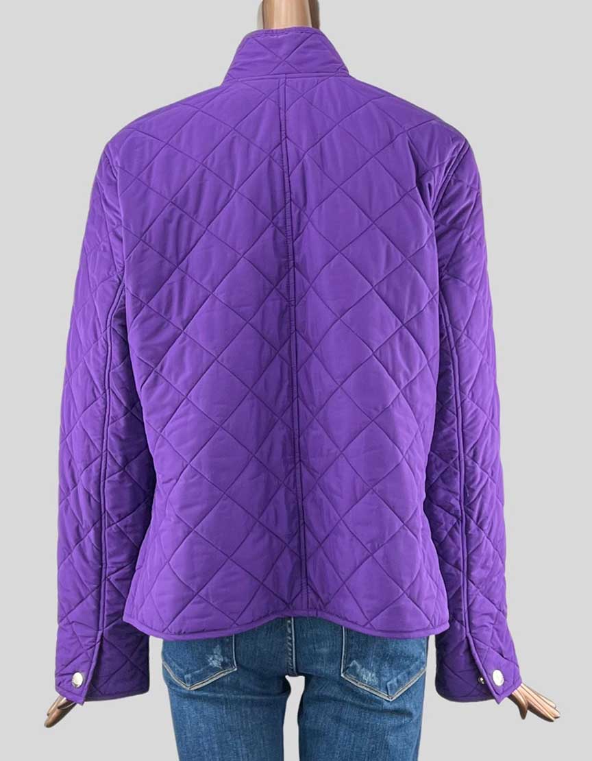 Lauren Ralph Lauren Quilted Patch Pocket Barn Jacket - X-Large