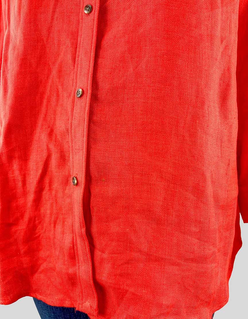 Lauren Ralph Lauren 100% linen long-sleeve shirt - X-Large