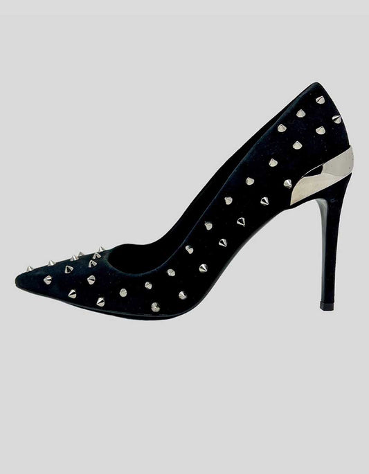 BALMAIN All Over Spiked Heels - 9 US | 39 IT