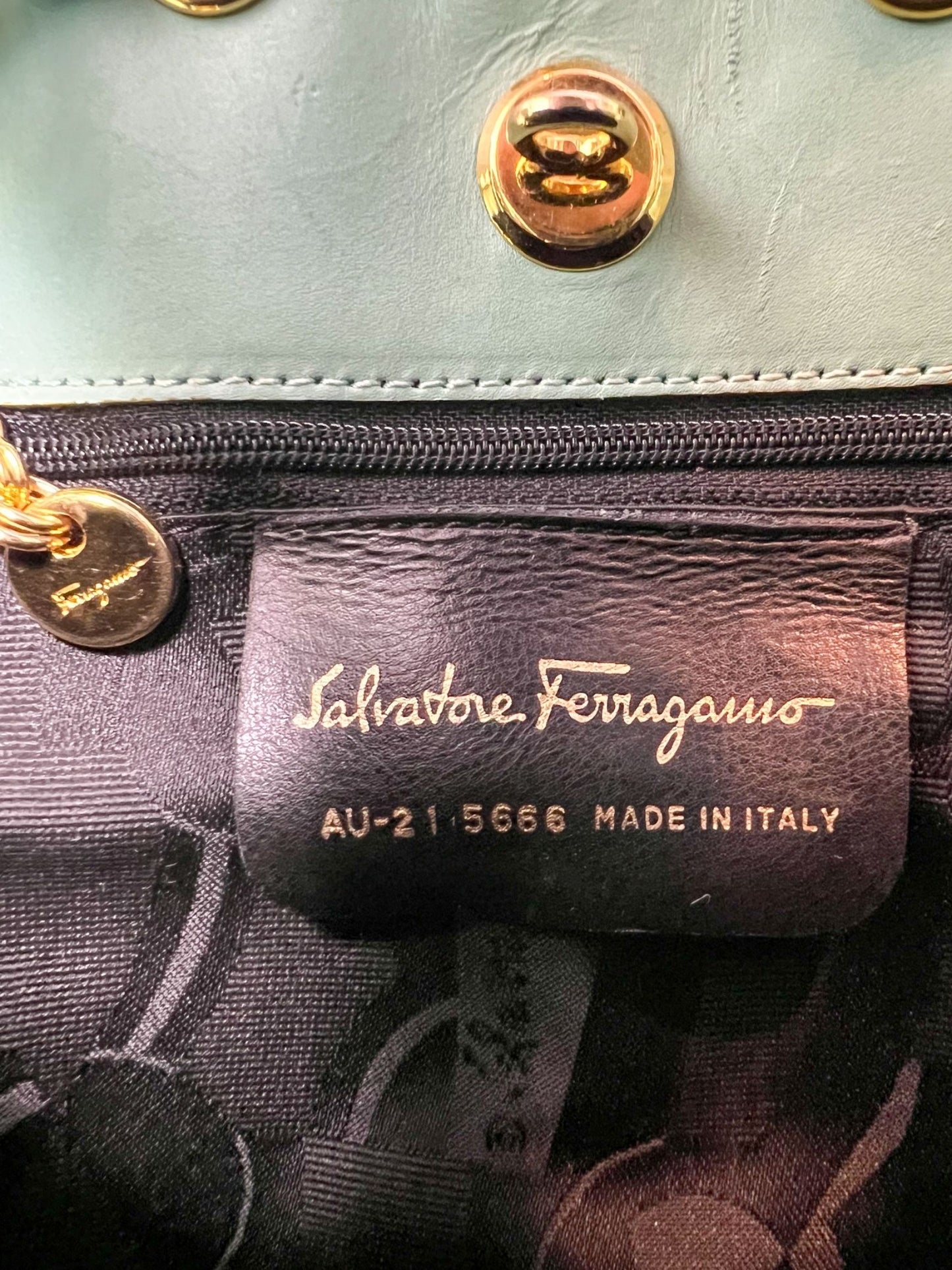 Salvatore Ferragamo Chain Backpack