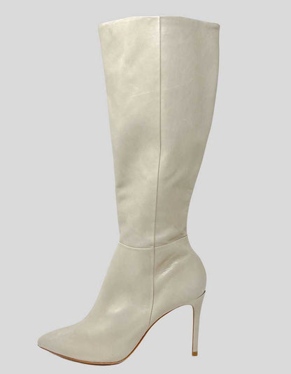 SCHUTZ Mikki Leather Stiletto Knee Boots - 9B US