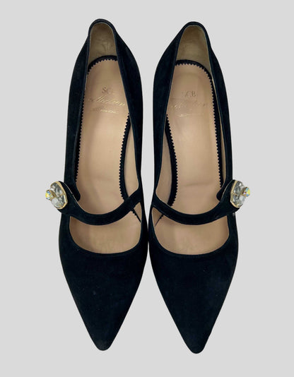 SCB Collection by Suecomme BONNIE Jewel Ornament Pumps - 9 US | 39 IT