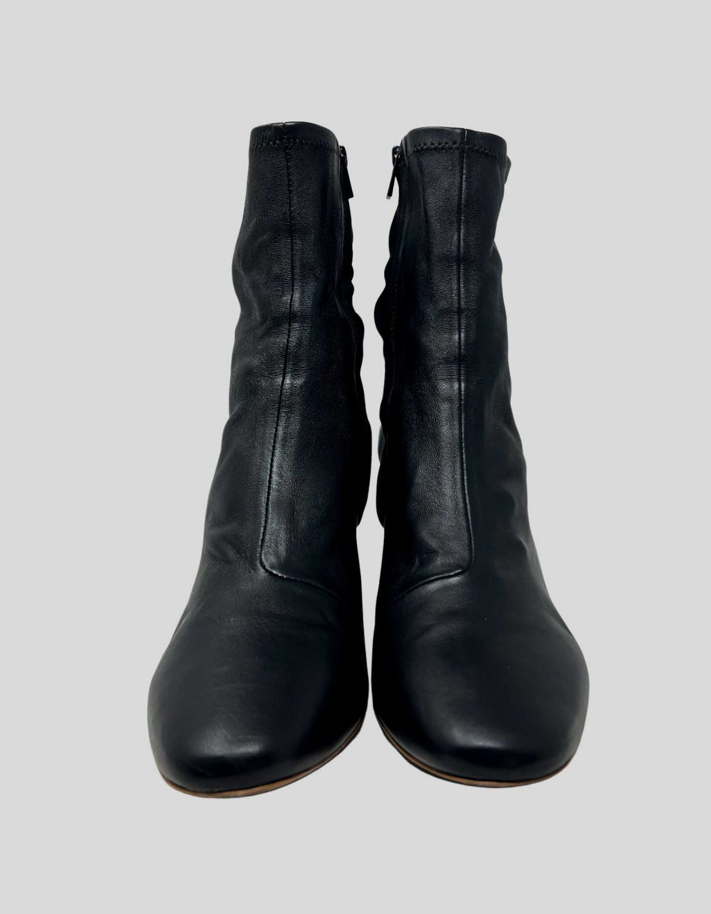 LOEFFLER RANDALL Black Leather Booties - 9B US