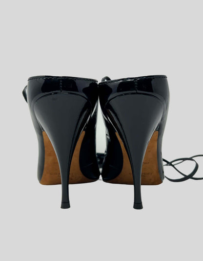 GIVENCHY Patent Leather Sandals - 40 IT | 10 US