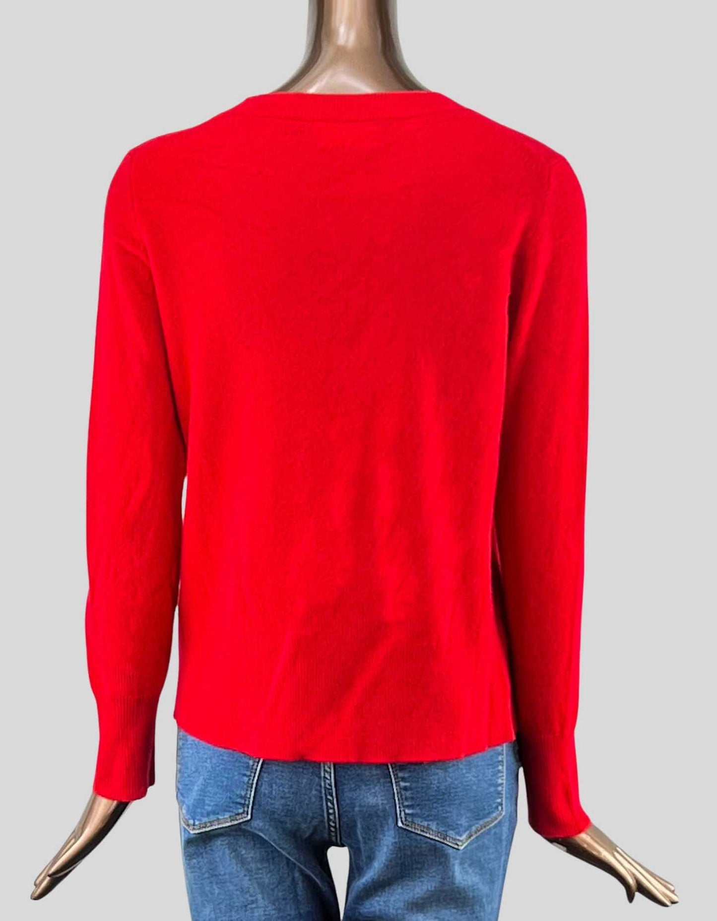 J. Crew 100% Cashmere Crewneck Sweater - Small