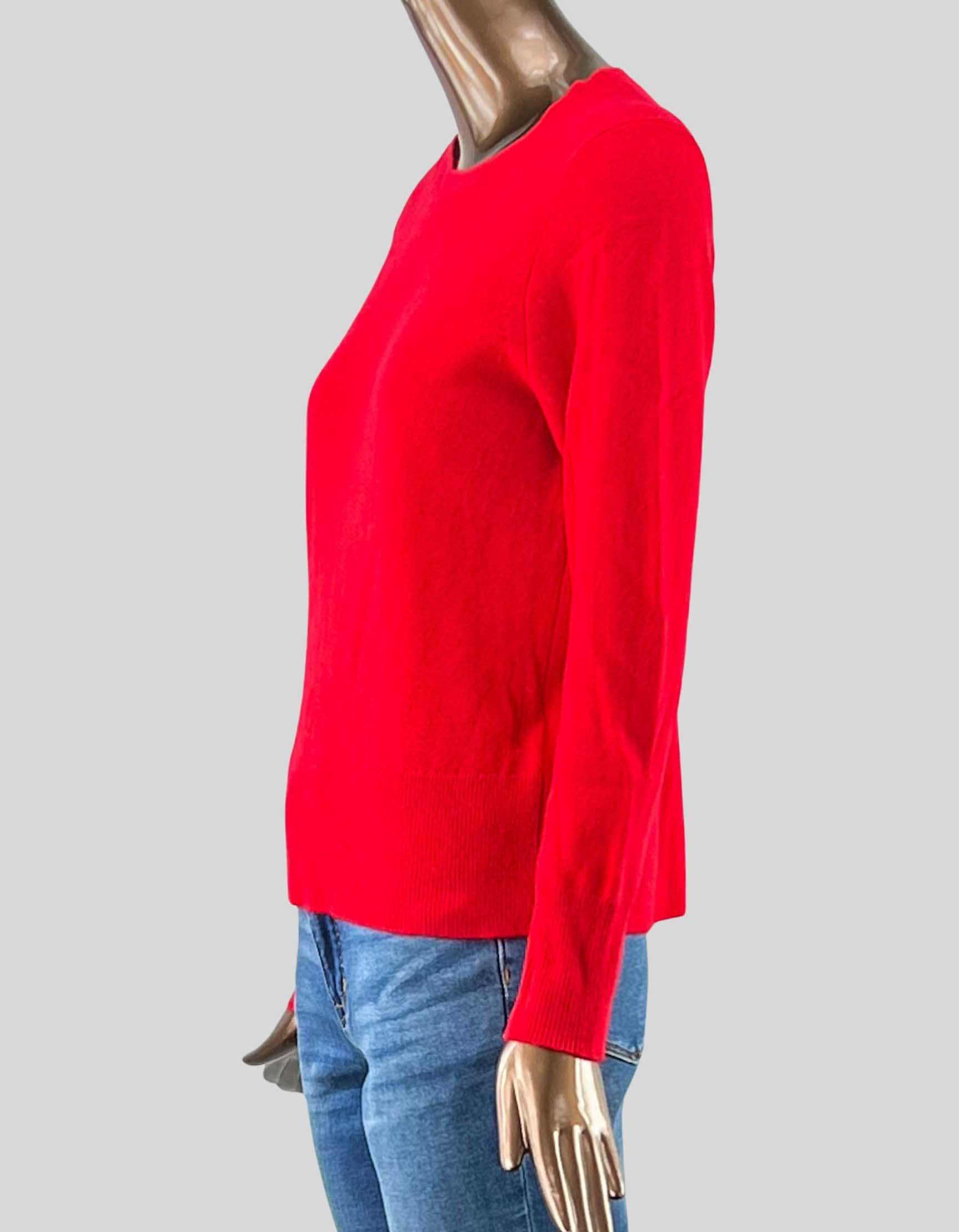 J. Crew 100 Cashmere Crewneck Sweater Small LuxAnthropy