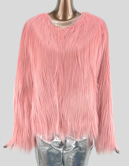 UNREAL FUR Faux Fur Jacket - X-Large