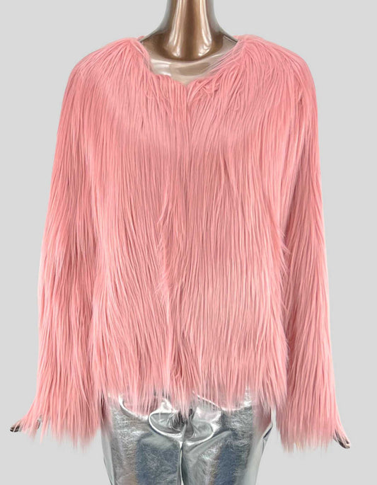 UNREAL FUR Faux Fur Jacket - X-Large