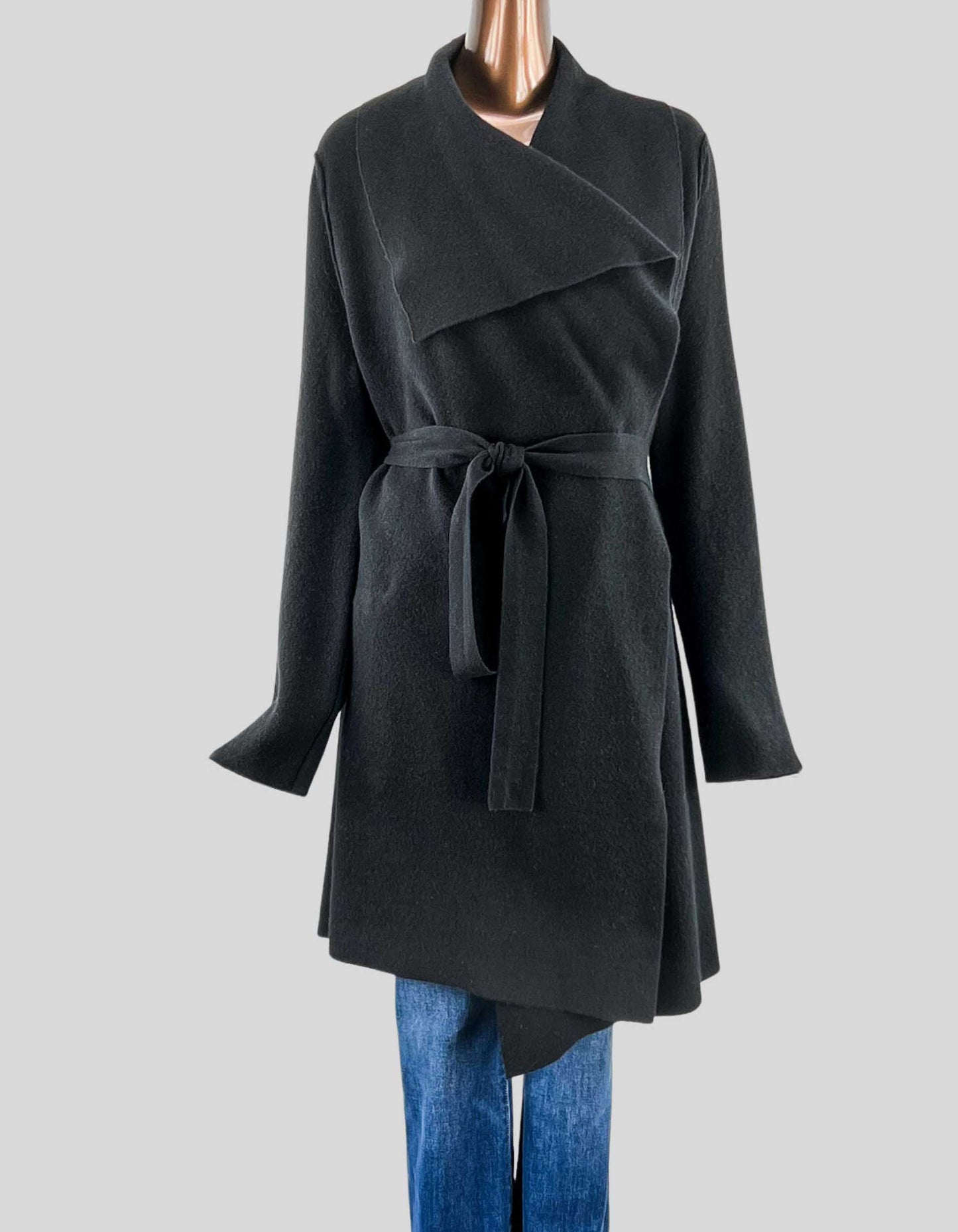 Cuyana Cashmere Wool Wrap Cardigan Coat - X-Small/Small
