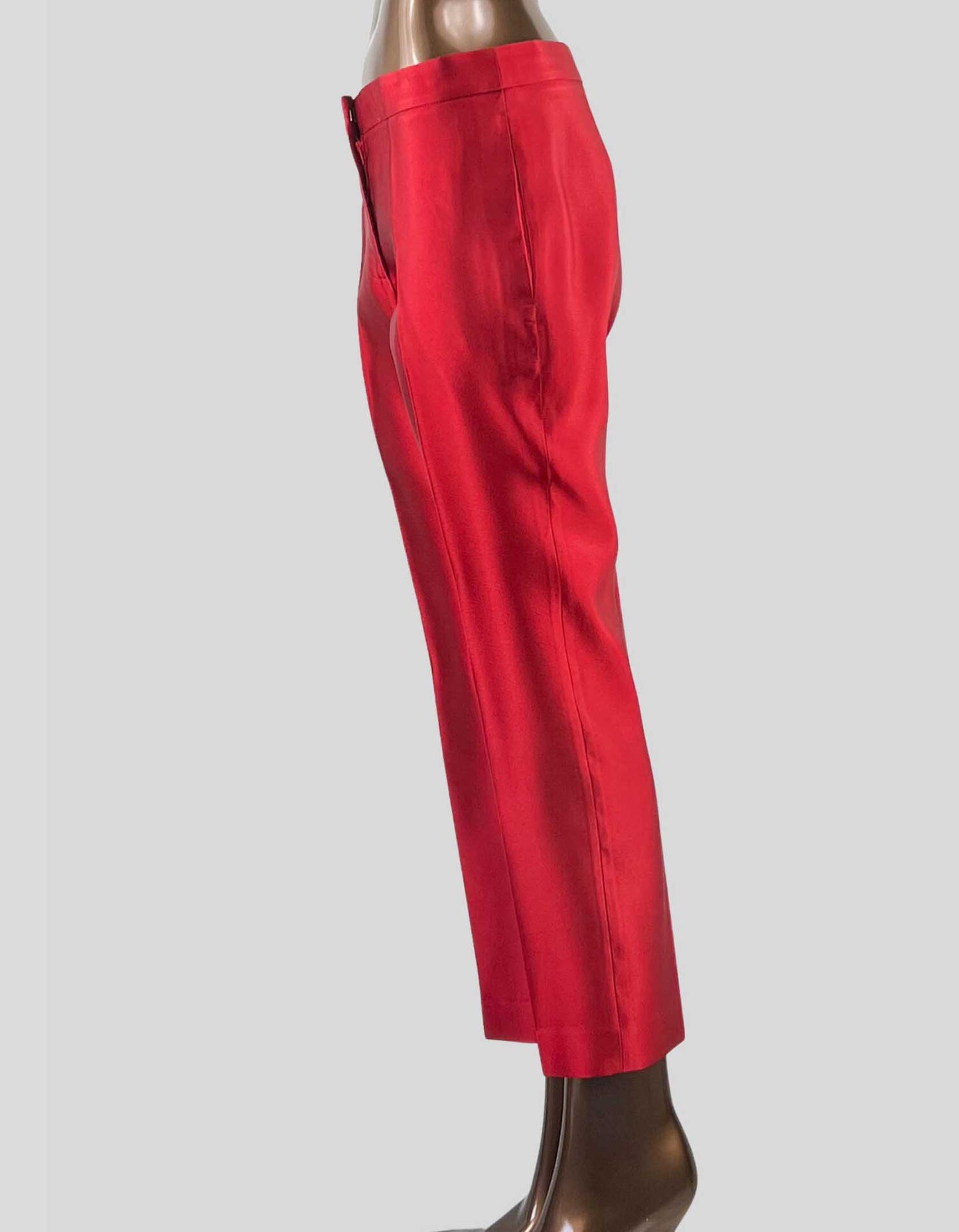 Alexander McQueen High-waisted Cigarette Trouser - 40 IT | 4 US