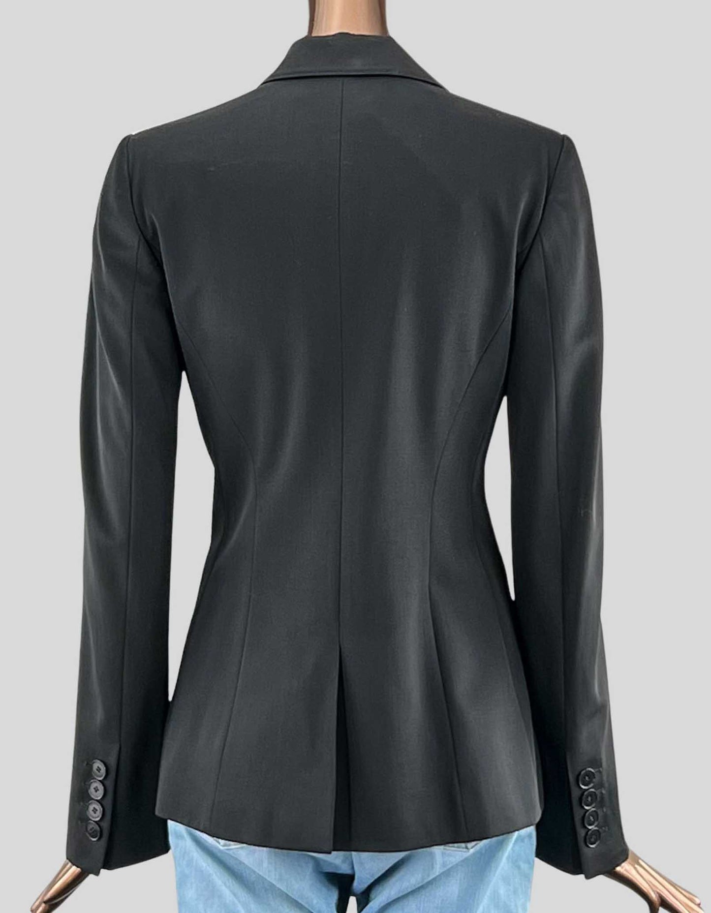 STELLA MCCARTNEY Double-Breasted Black Blazer - 40 IT | 4 US