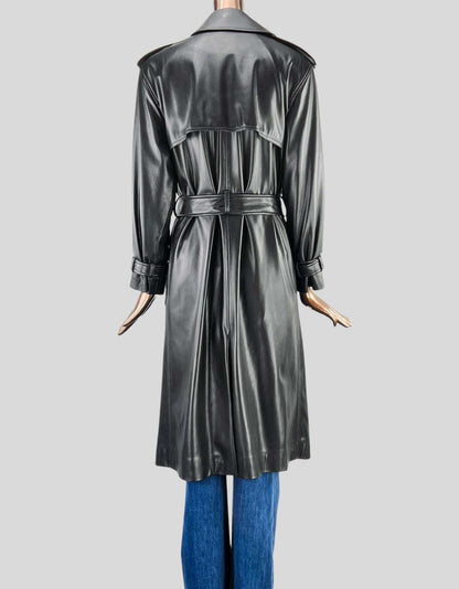 Alice + Olivia Nevada Coat in vegan leather - Medium