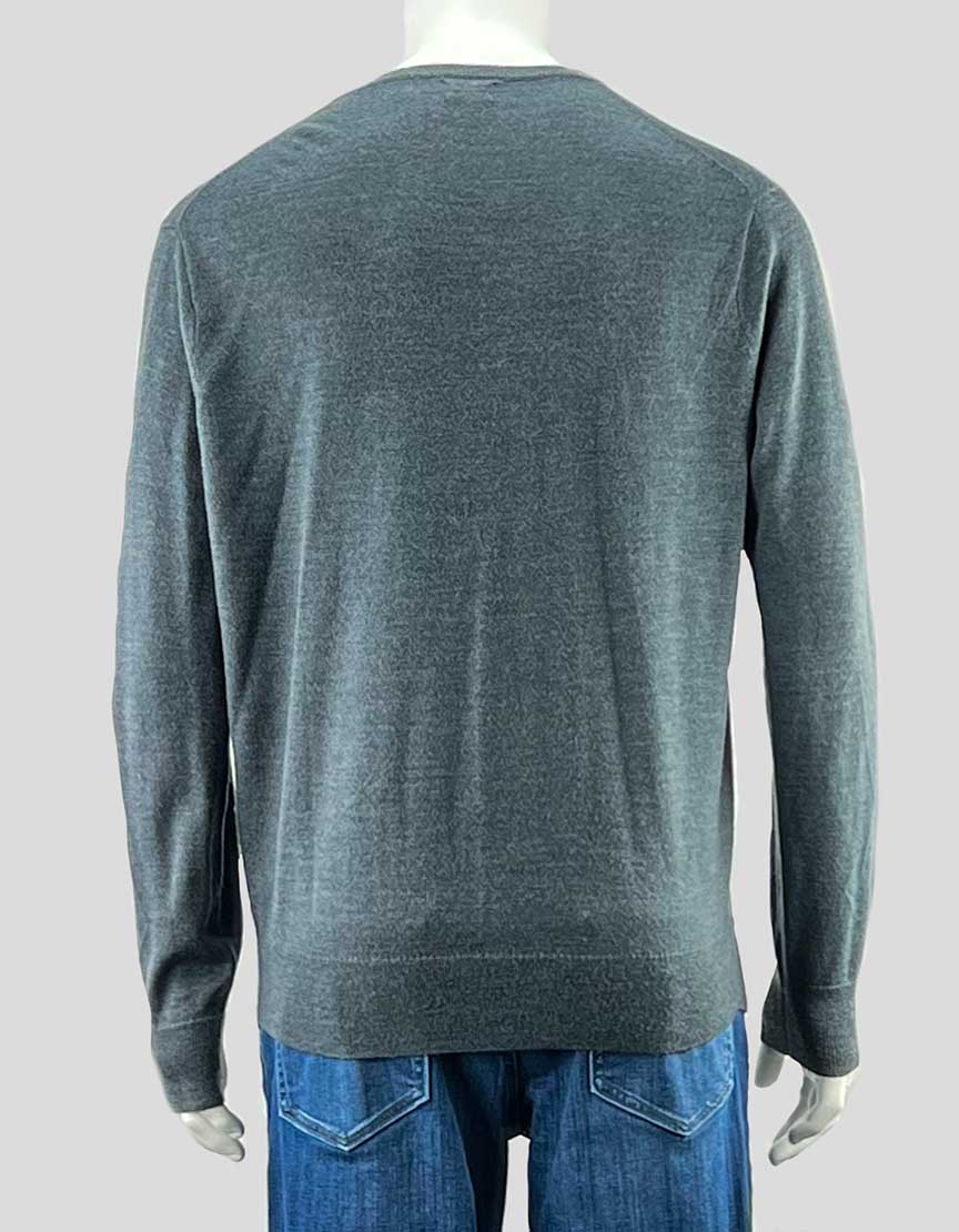 J crew merino sales wool v neck sweater