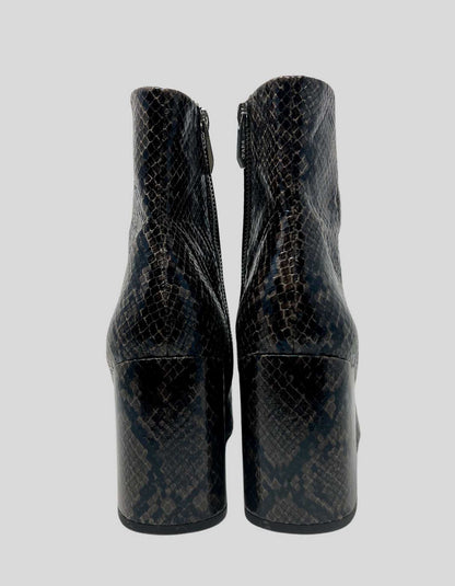 ZARA Python Boots - 40 IT | 10 US