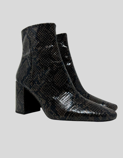 ZARA Python Boots - 40 IT | 10 US