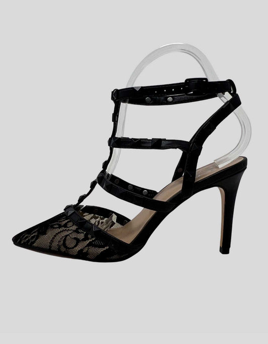 Mix No. 6 Liraven Pump In Black Lace - 7M US