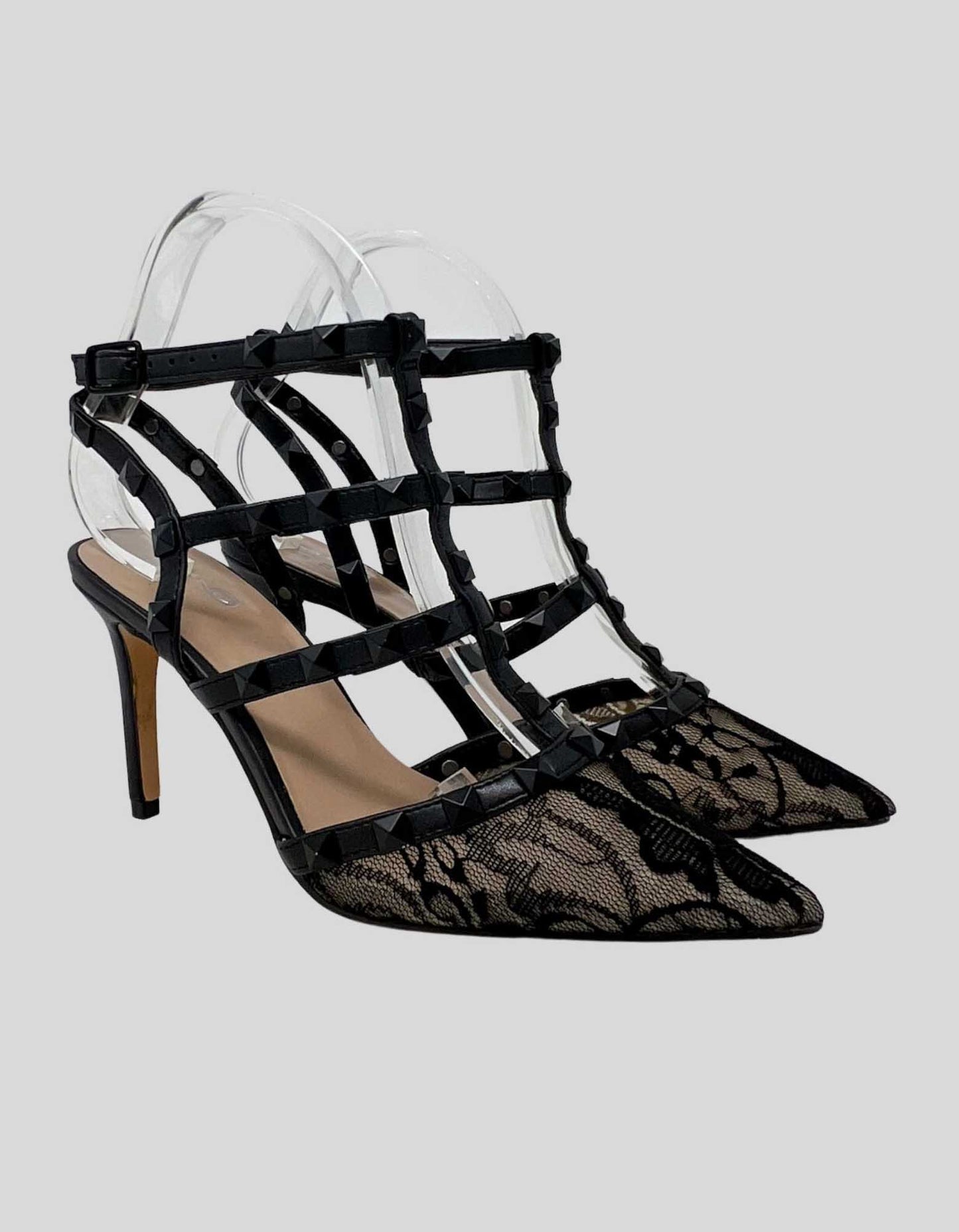 Mix No. 6 Liraven Pump In Black Lace - 7M US