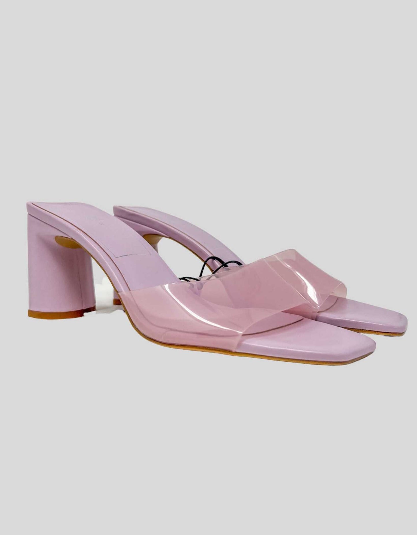 ZARA pink mule heels - 38 IT | 8 US