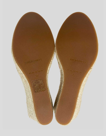 EMILIO PUCCI Wedge Espadrilles - 37 IT | 7 US