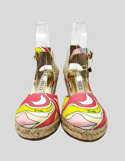 EMILIO PUCCI Wedge Espadrilles w/ Tags - 37 IT | 7 US