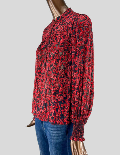ALICE + OLIVIA Floral Print Blouse - S | P