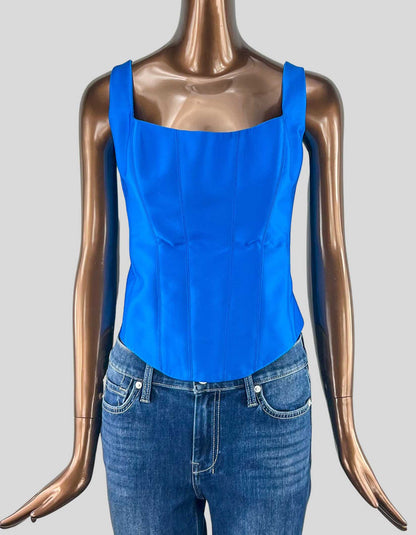 ROZIE CORSET Corset Top in electric blue - 42 | XL | 10-12 US