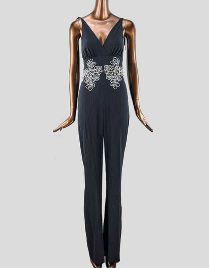 LA PERLA V-Neck Jumpsuit - 4 US
