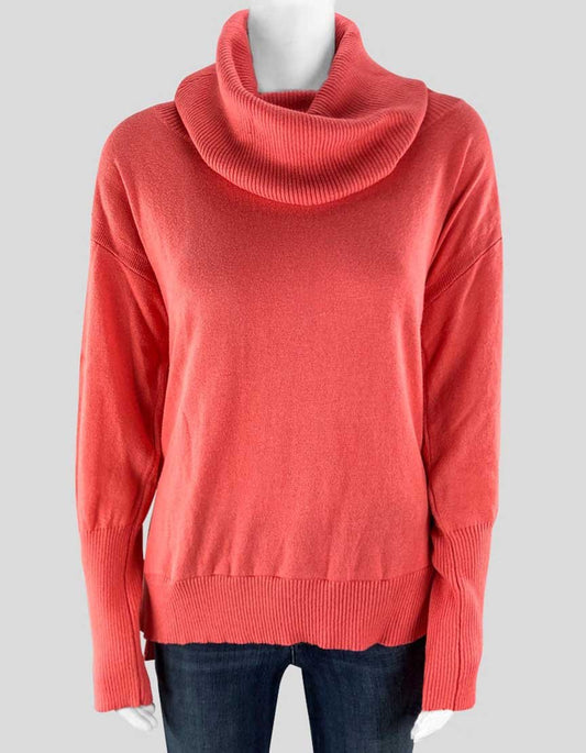 Jessica London Coral Cowl Neck Sweater Women Size 14/16 US