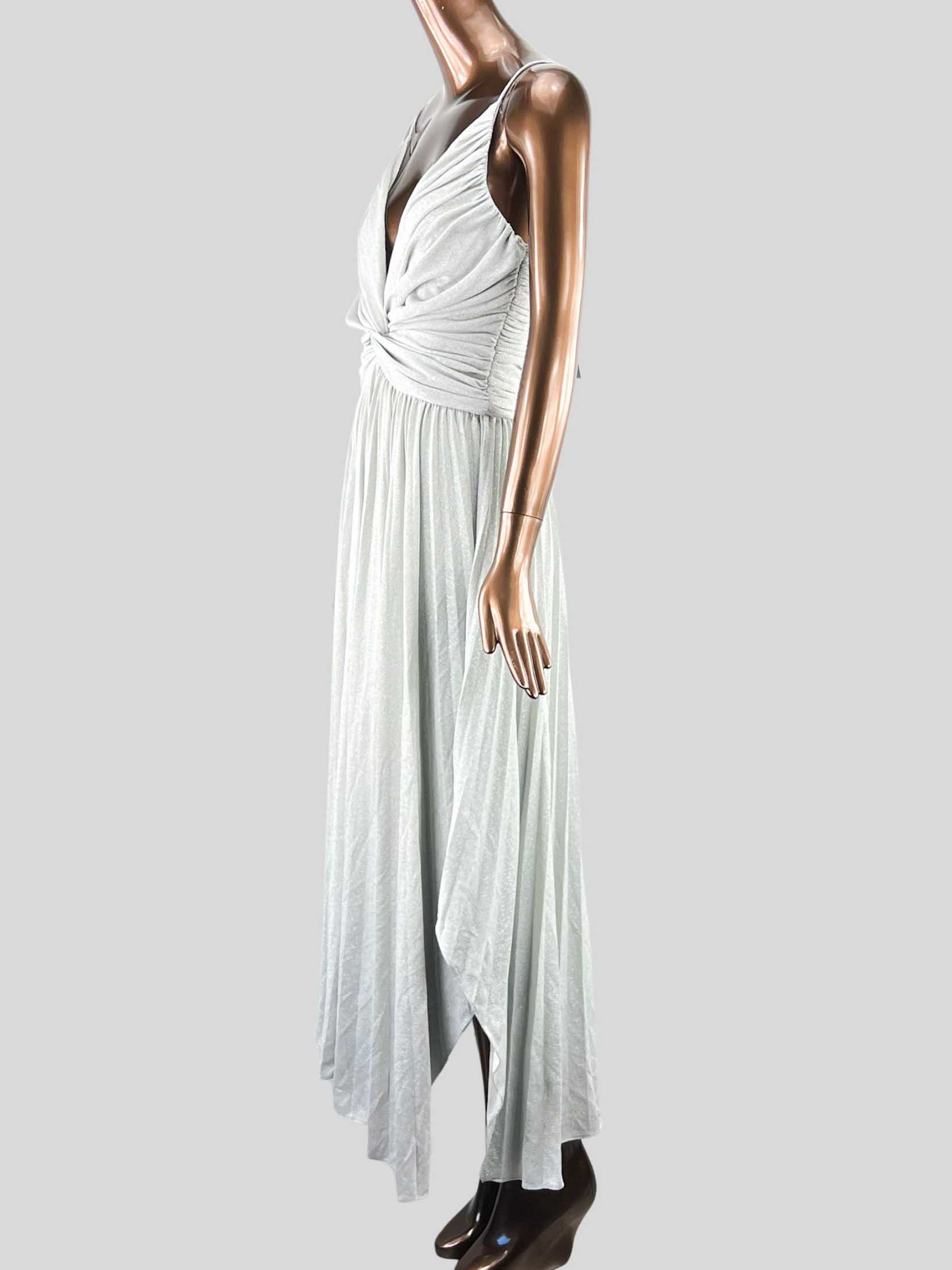 HALSTON Hankerchief Dress w/ Tags - 2 US LuxAnthropy HALSTON Hankerchief Dress w/ Tags - 2 US LuxAnthropy