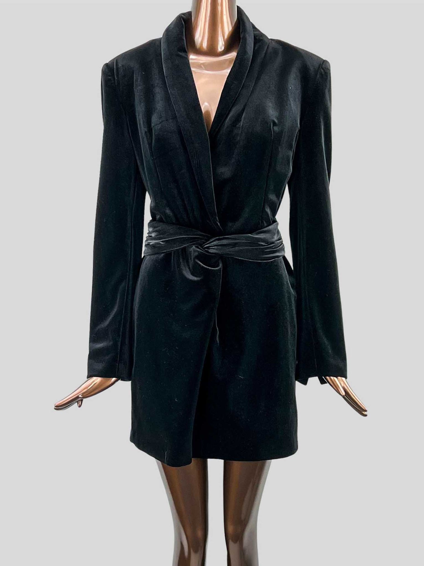 Shoulder Pads Velvet Black Dress Zara Zara Dresses Zara Shoulder