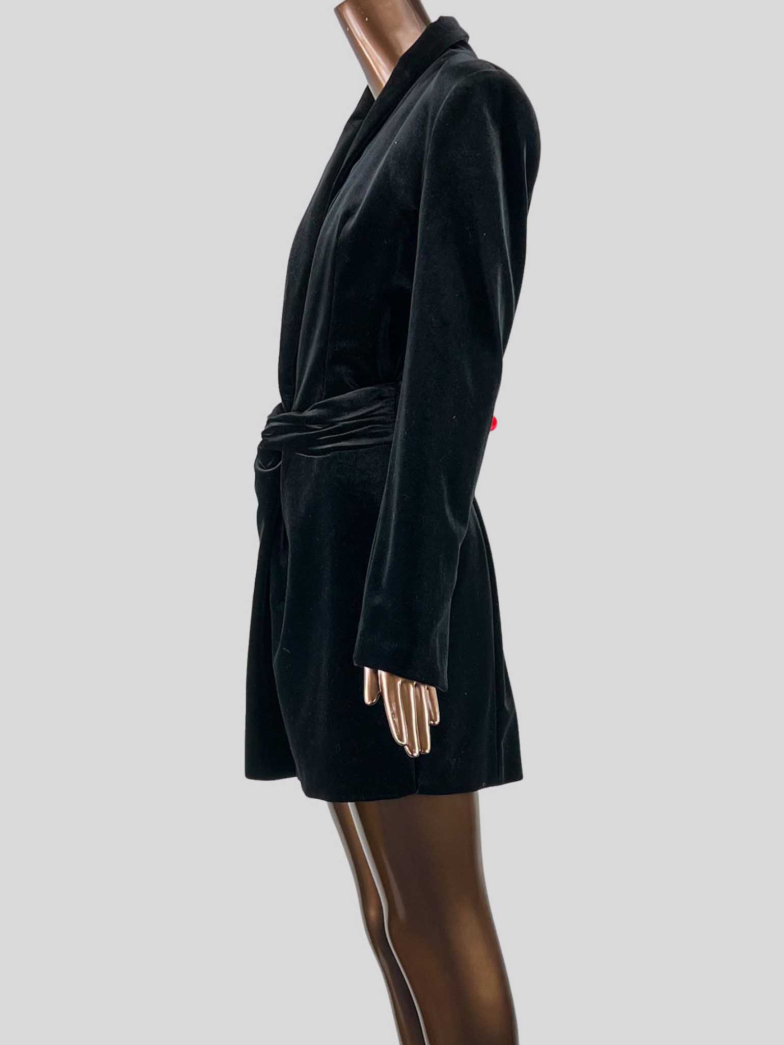 Zara velvet mini dress hotsell